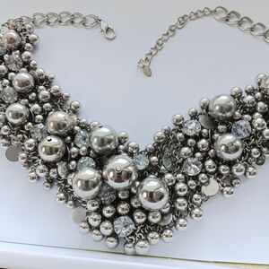 Traci Lynn Rhinestone Necklace